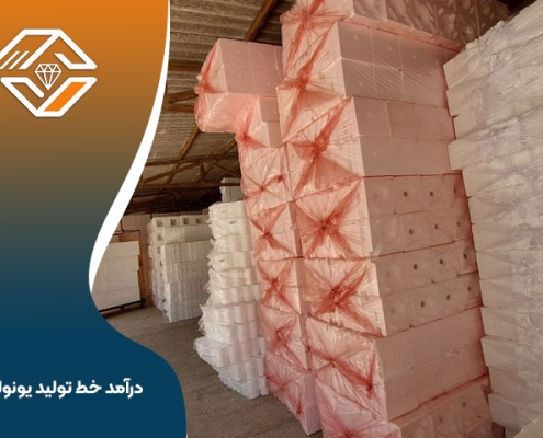 درآمد خط تولید یونولیت